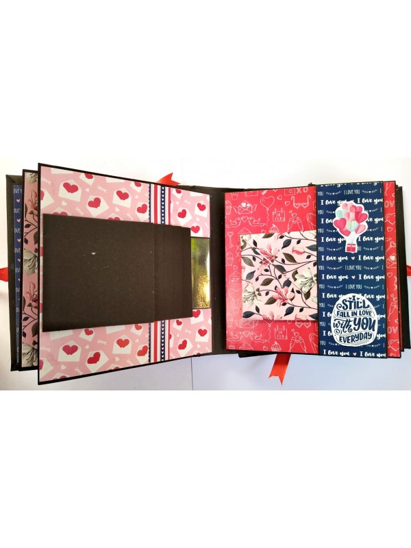 Love & Birthday Handmade Scrapbook 