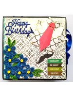 Quilled Male Theme Handmade Scrapbook