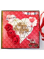 Love & Birthday Handmade Scrapbook 