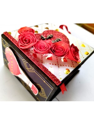Love/Anniversary/Birthday Pocket Mini Scrapbook Love/Anniversary/Birthday Pocket Mini Scrapbook