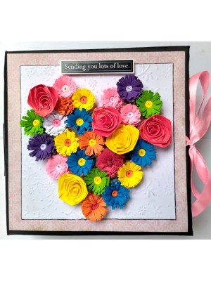 Happy Memories Handmade Quilled Scrapbook Happy Memories Handmade Quilled Scrapbook