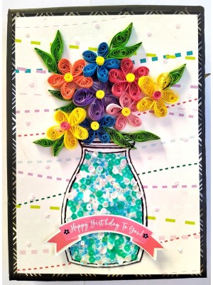 Sparkling Birthday Quilled Scrapbook Sparkling Birthday Quilled Scrapbook