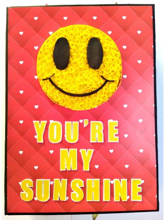 You are My Sunshine Handmade Scrapbook