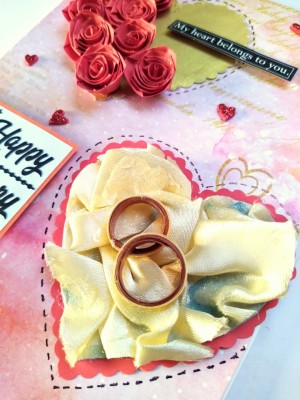 Quilled Roses Anniversary Card Quilled Roses Anniversary Card