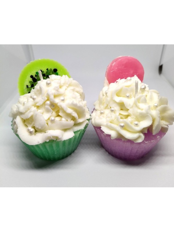 Scented Cupcake Candles - Set of 2 