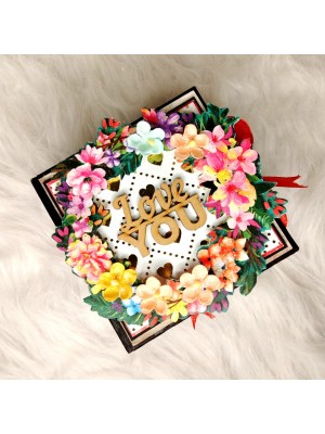Love Themed Pocket Mini Scrapbook - LM2 Love Themed Pocket Mini Scrapbook - LM2