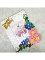 Quilled Flowers Birthday Photo Frame