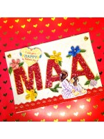 Maa Quilled Mothers Day Greeting Card