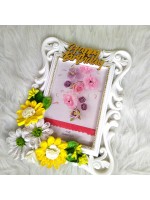 Quilled Flowers Photo Frame - 4x6 Inch Photo