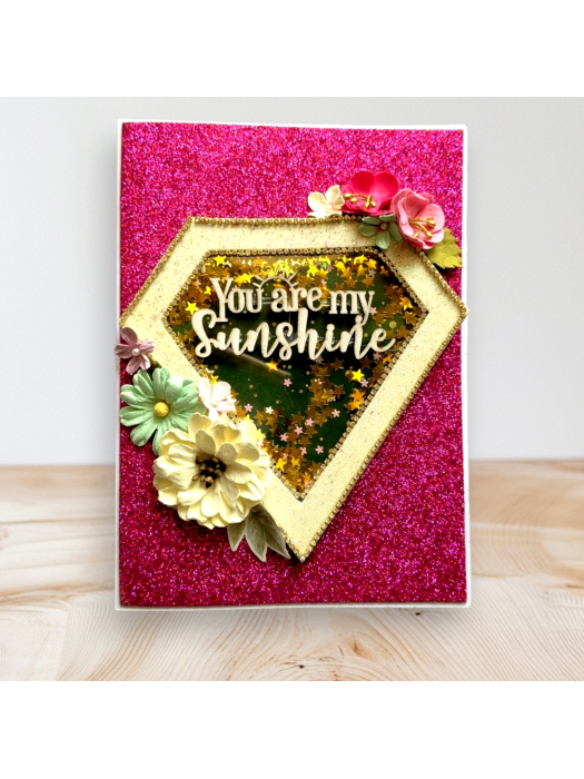 You are Diamond to me Greeting card