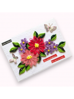 Colorful Variety Flowers Greeting Card