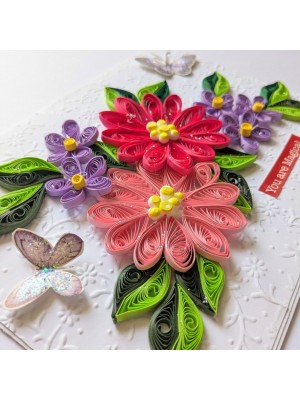 Colorful Variety Flowers Greeting Card Colorful Variety Flowers Greeting Card