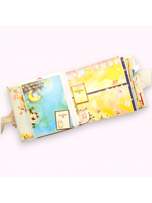 Sparkling Unisex Baby Scrapbook