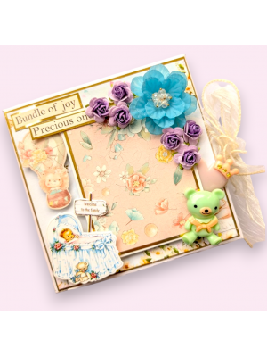 Sparkling Unisex Baby Scrapbook