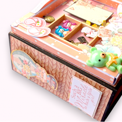 Sparkling Baby Girl Scrapbook