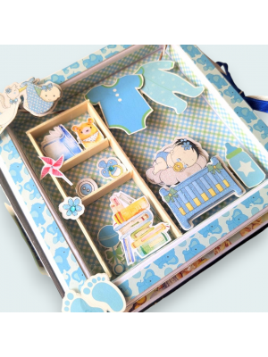 Sparkling Baby Boy Scrapbook Sparkling Baby Boy Scrapbook