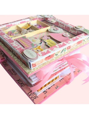 Sparkling Baby Girl Scrapbook Sparkling Baby Girl Scrapbook