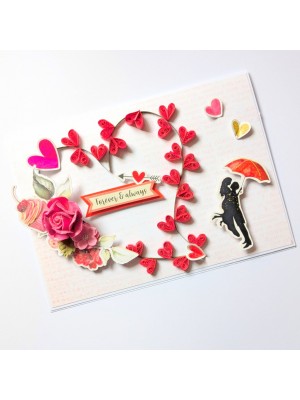 Too Much Love Quilled Greeting Card Too Much Love Quilled Greeting Card