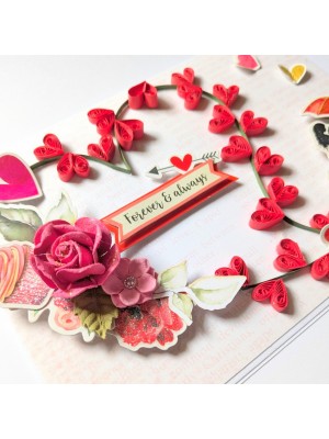 Too Much Love Quilled Greeting Card Too Much Love Quilled Greeting Card