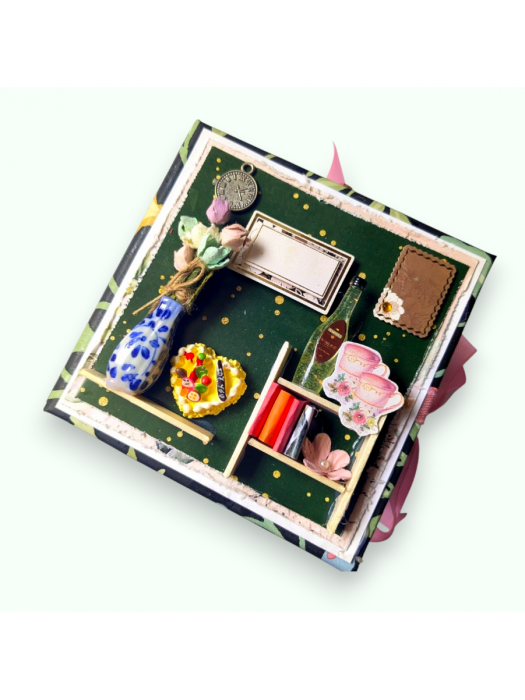 Cute Miniature Cover Memories Mini Scrapbook