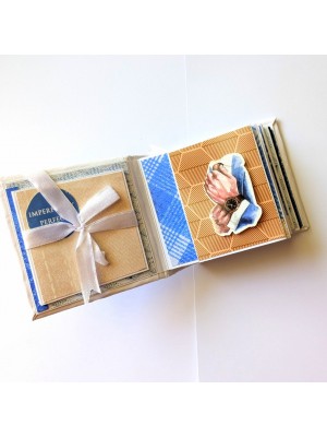 Male Themed Pocket Mini Scrapbook Male Themed Pocket Mini Scrapbook