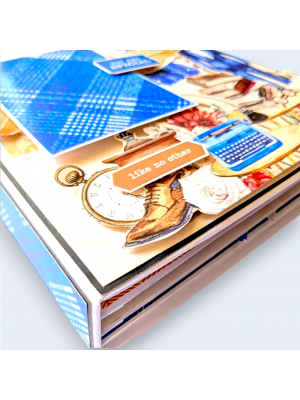 Male Theme Handmade Scrapbook