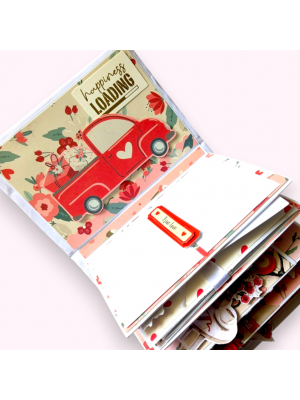 Love Mini Scrapbook Album Handmade 