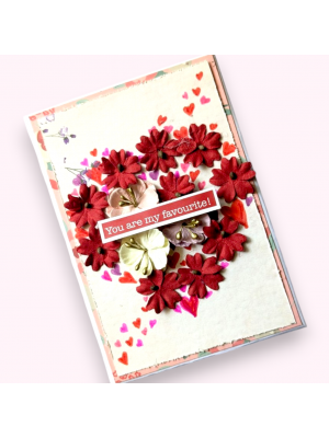 Love Mini Scrapbook Album Handmade 