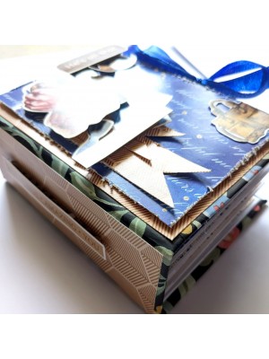 Male Themed Mini Scrapbook Male Themed Mini Scrapbook