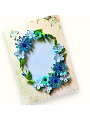  All Blue Collection Greeting Card 