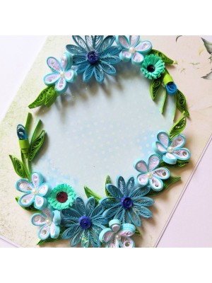 All Blue Collection Greeting Card   All Blue Collection Greeting Card