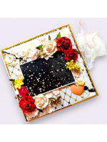 Sparkling Flowers Love Pop up Scrapbook with Lights