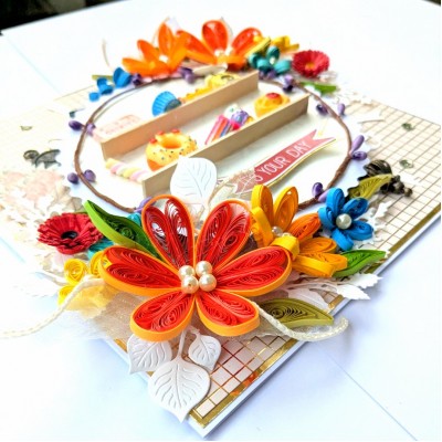 Candyland Miniature Dessert Birthday Card