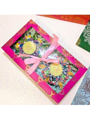 Quilled Tealight Candle Holders - Set of 2 Quilled Tealight Candle Holders - Set of 2