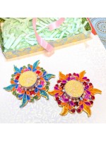 Quilled Tealight Candle Holders - Set of 2