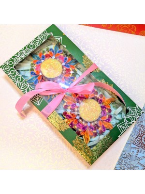 Quilled Tealight Candle Holders - Set of 2 Quilled Tealight Candle Holders - Set of 2