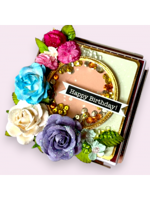 Birthday Explosion Box with Miniature birthday party