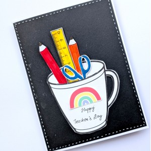 Teachers day Handmade greeting card Teachers day Handmade greeting card