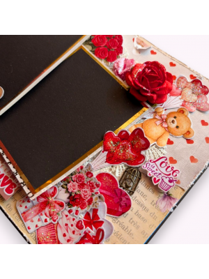 Sparkling Valentine Mini Scrapbook Gift