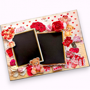 Sparkling Valentine Mini Scrapbook Gift