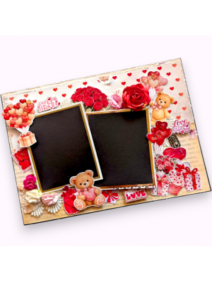 Sparkling Valentine Mini Scrapbook Gift