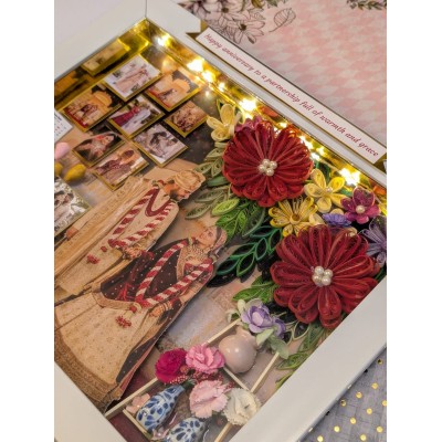 Shadow box - With Wedding theme