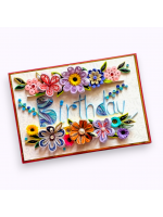 Quilled Birthday Greeting card