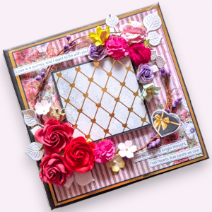 Sparkling Love Valentine Scrapbook