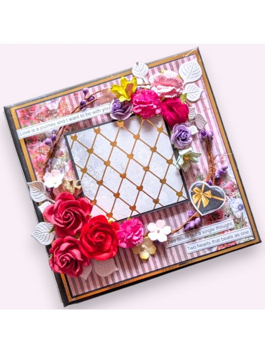 Sparkling Love Valentine Scrapbook