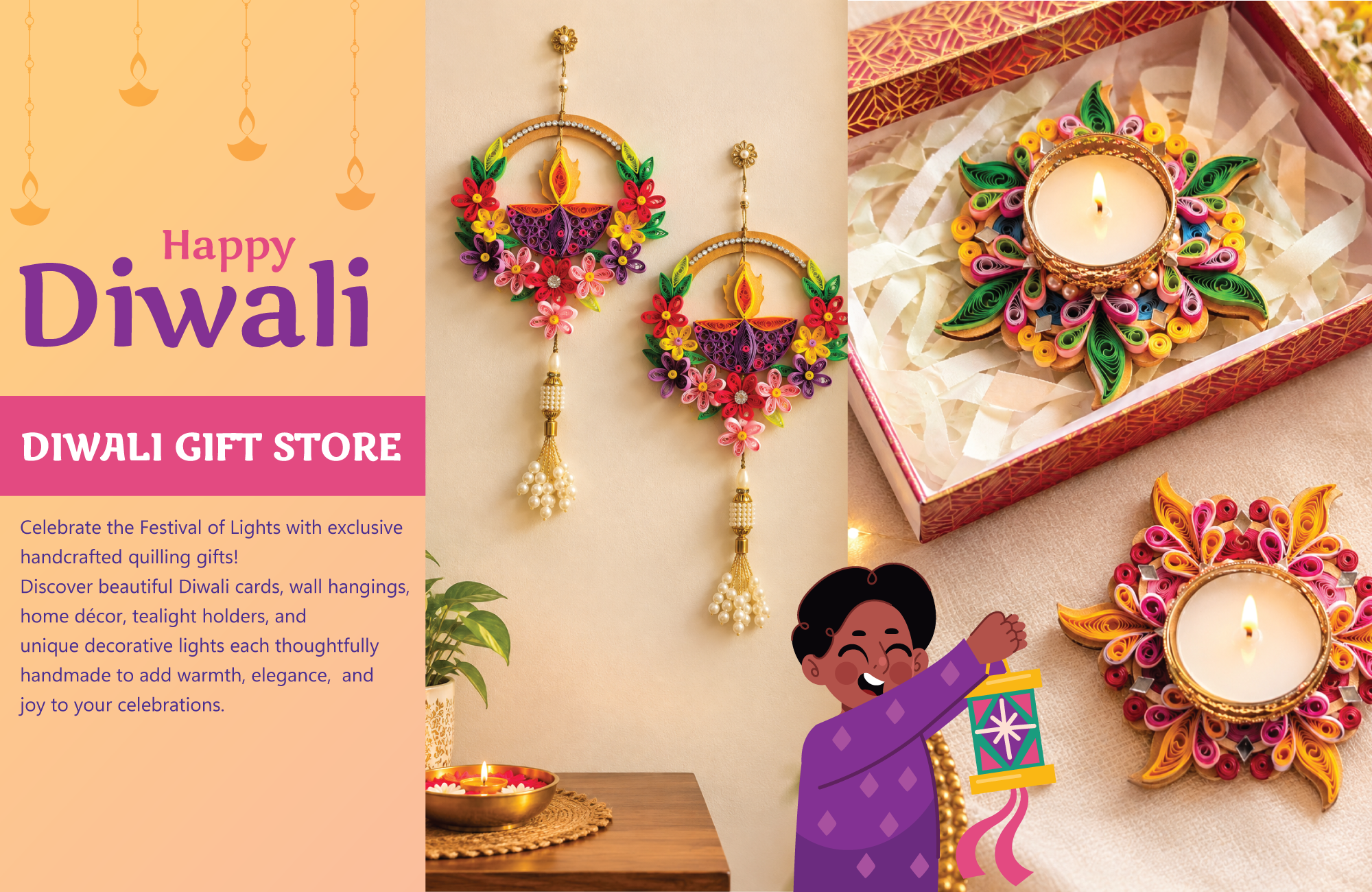 Buy handmade Diwali gifts