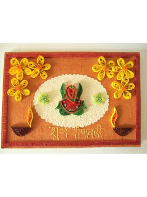 Beautiful Diwali Greeting Card