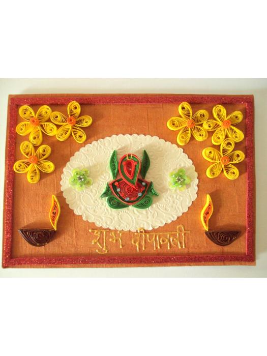 Beautiful Diwali Greeting Card image