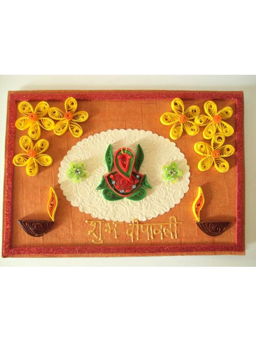 Beautiful Diwali Greeting Card