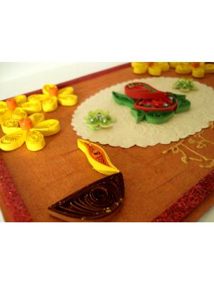 Beautiful Diwali Greeting Card